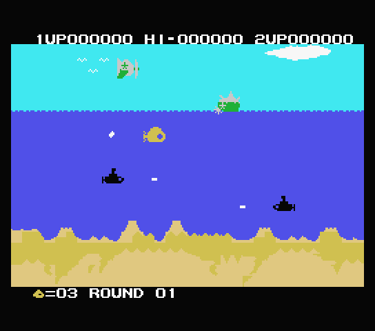 Yellow Submarine screenshot 2 for MSX